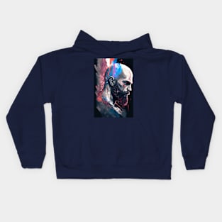 Kratos - God of War Artwork Kids Hoodie